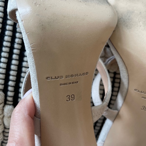 Club Monaco suede heel size 39 - Picture 8 of 8